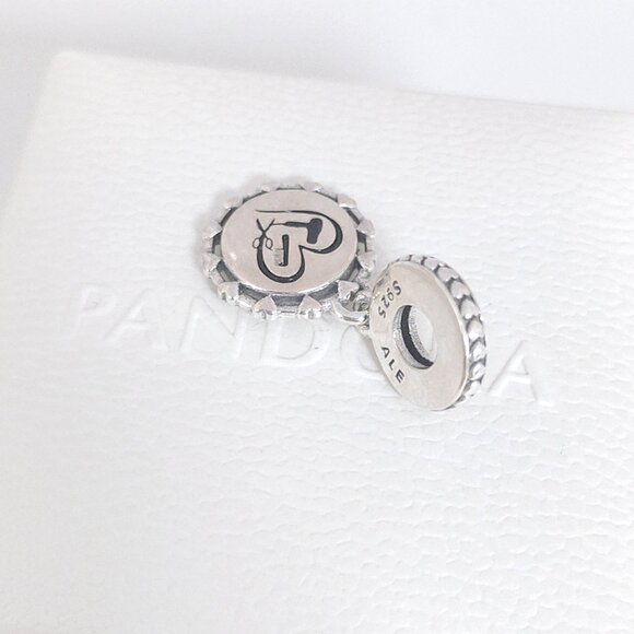 Pandora Engravable Hair Stylist Dangle Charm Sterling silver with box - Picture 7 of 7